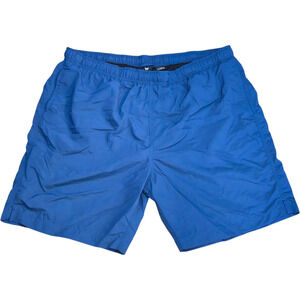 White Sierra Men’s Swim Trunks XXL Blue 8" Inseam Mesh Lined Quick Dry Beach
